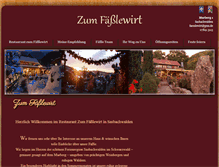 Tablet Screenshot of faesslewirt.de